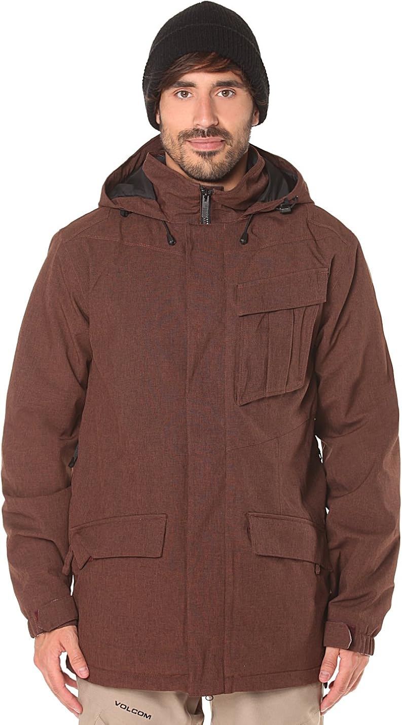 volcom mails insulated snowboard jacket