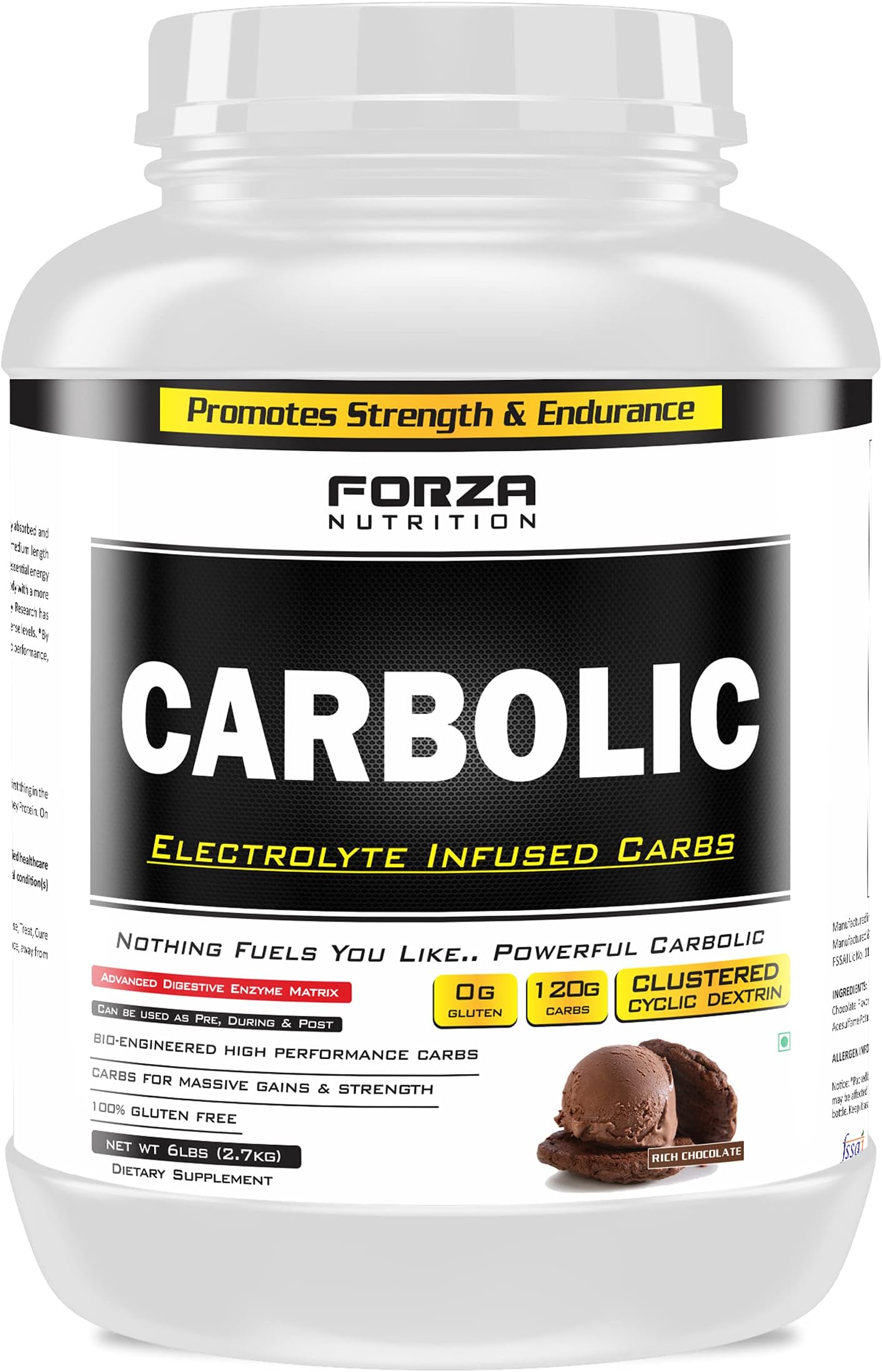 FORZA NUTRITION CARBOLIC 6 LBS
