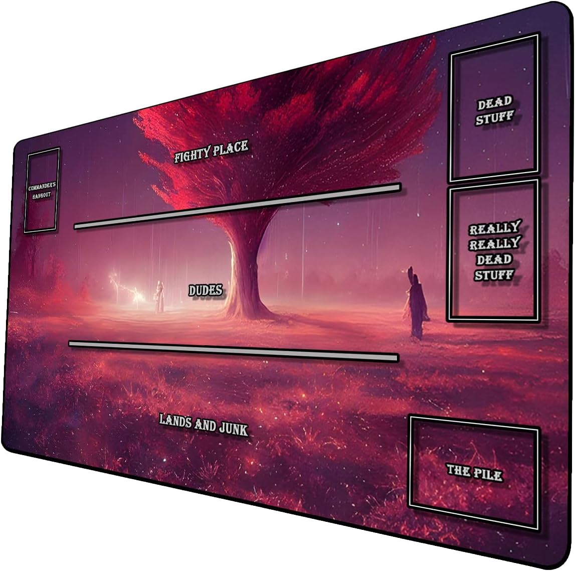 AI Painting TCG Playmat MTG Trading Card Game Mat with