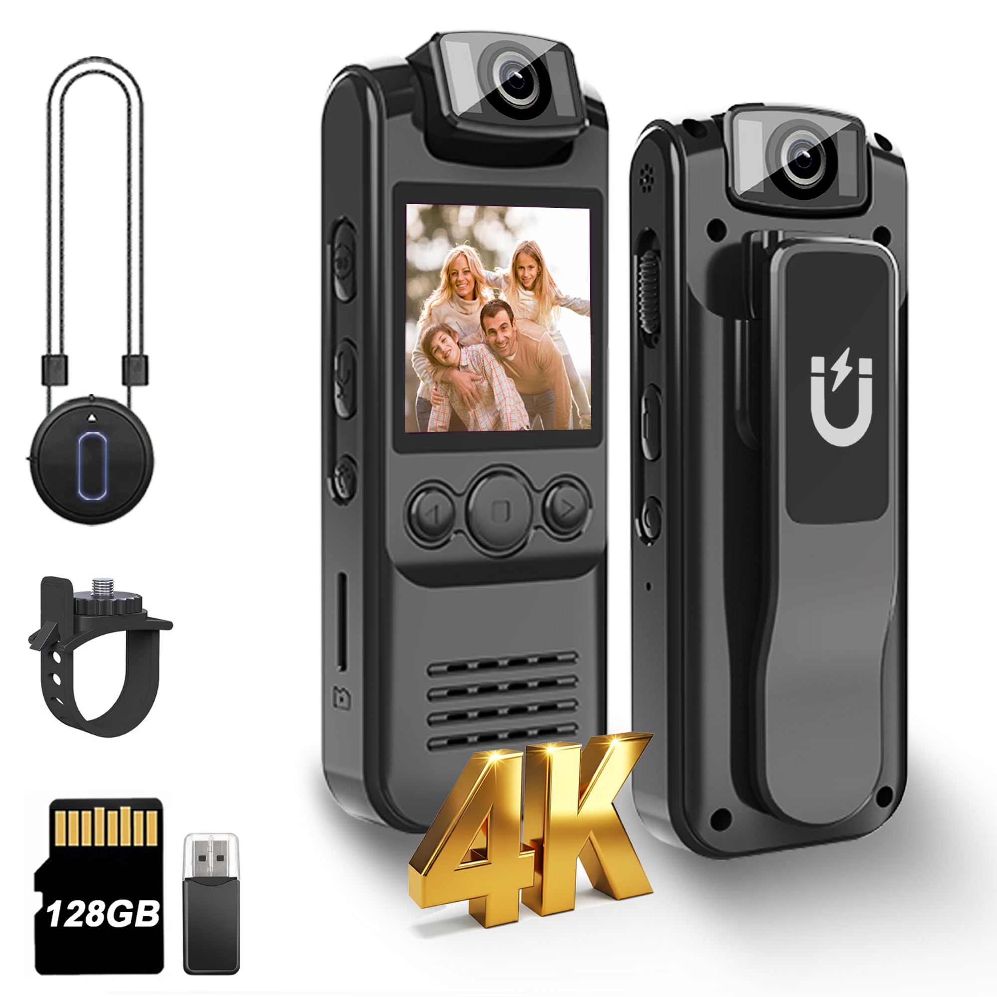 SixBondsCam 4K Body Camera