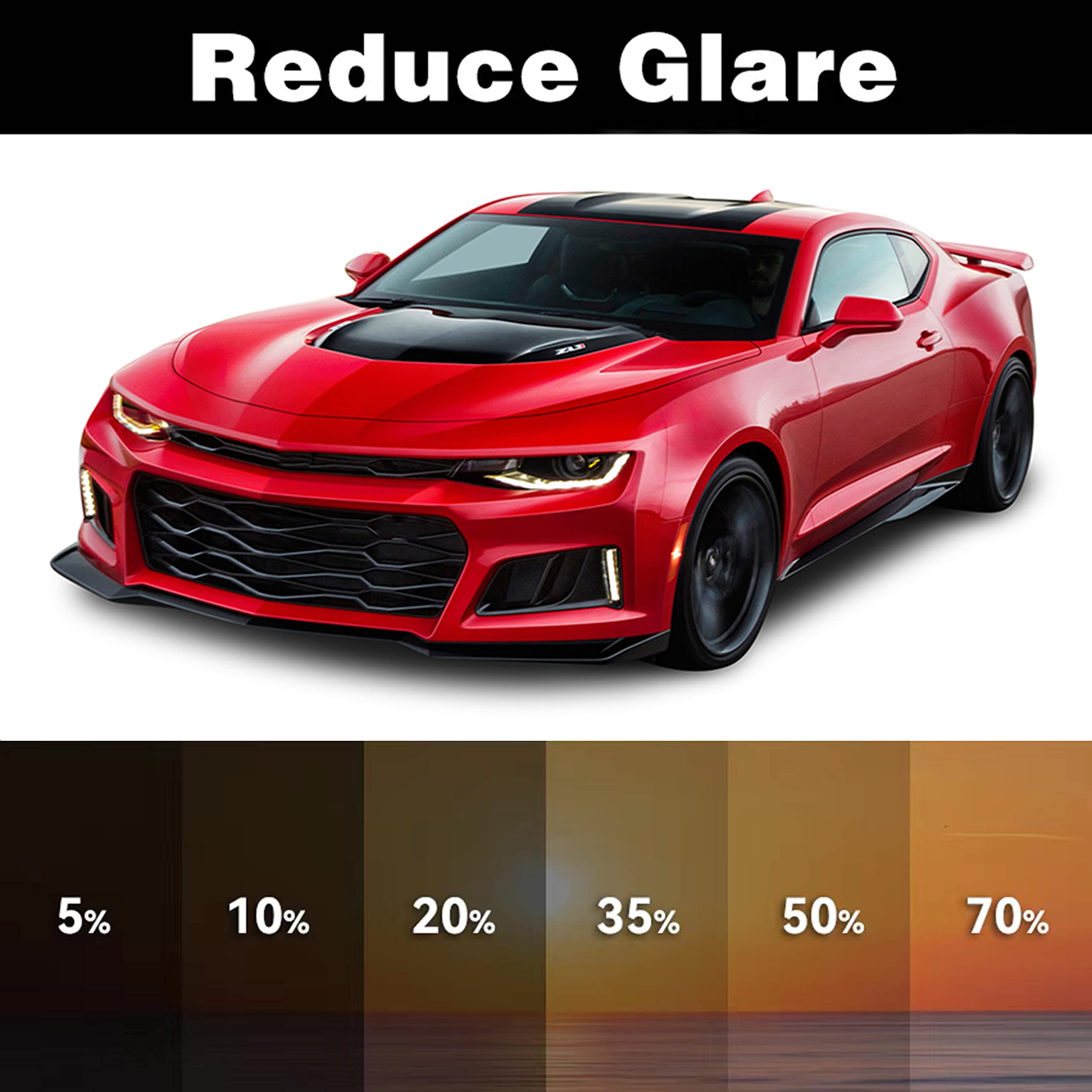 AUTOTEK Precut Window Tint Film Front Two Door Windows Tint Film Cars Sun Blocking Protection Privacy Anti Shatter Glass 2 Ply Computer Cut Any Tint Shade for Chevrolet Avalanche 2002-2006