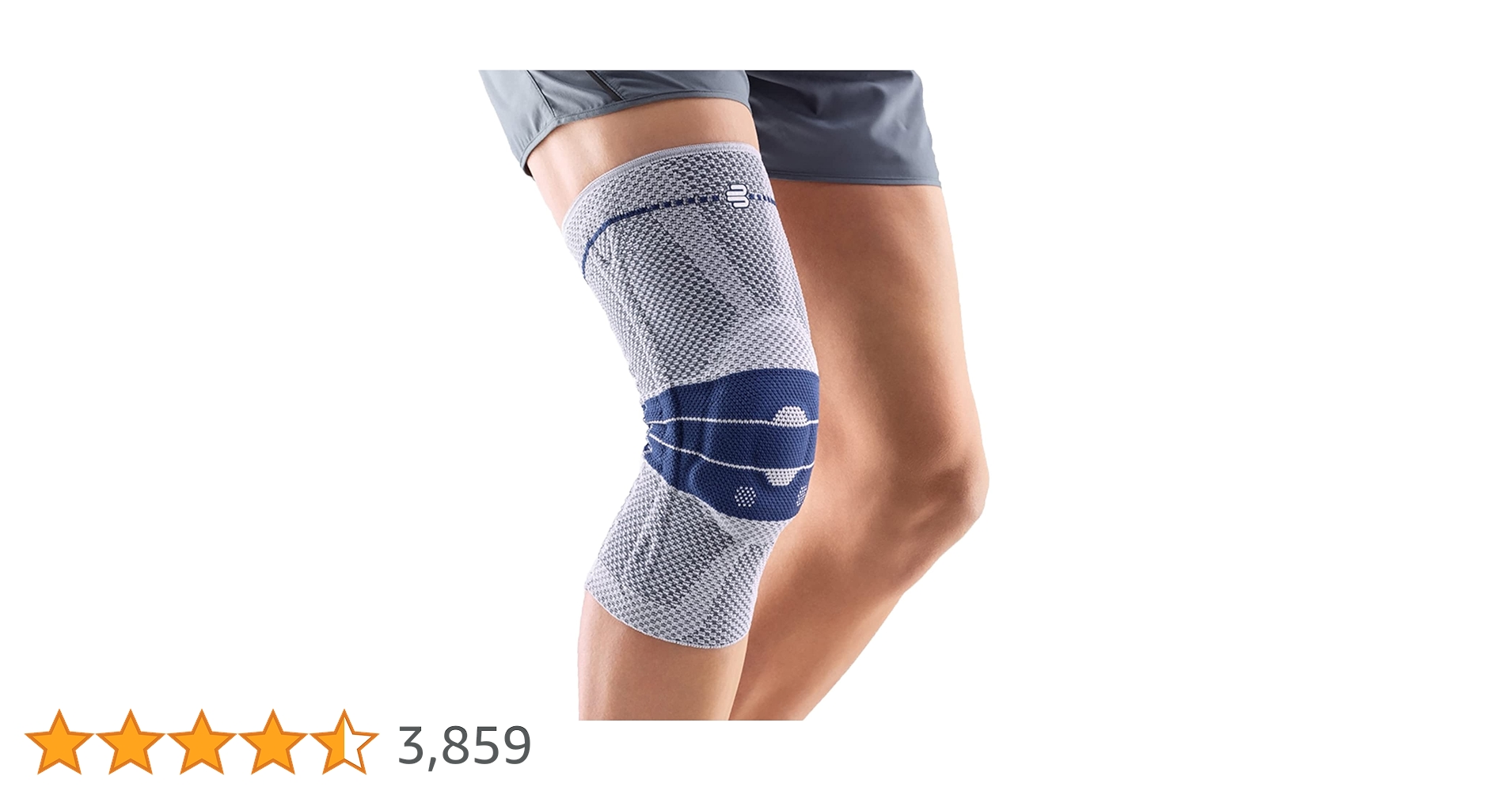 バウアーファインド ゲニュTrain 膝サポーター ブラック サイズ4