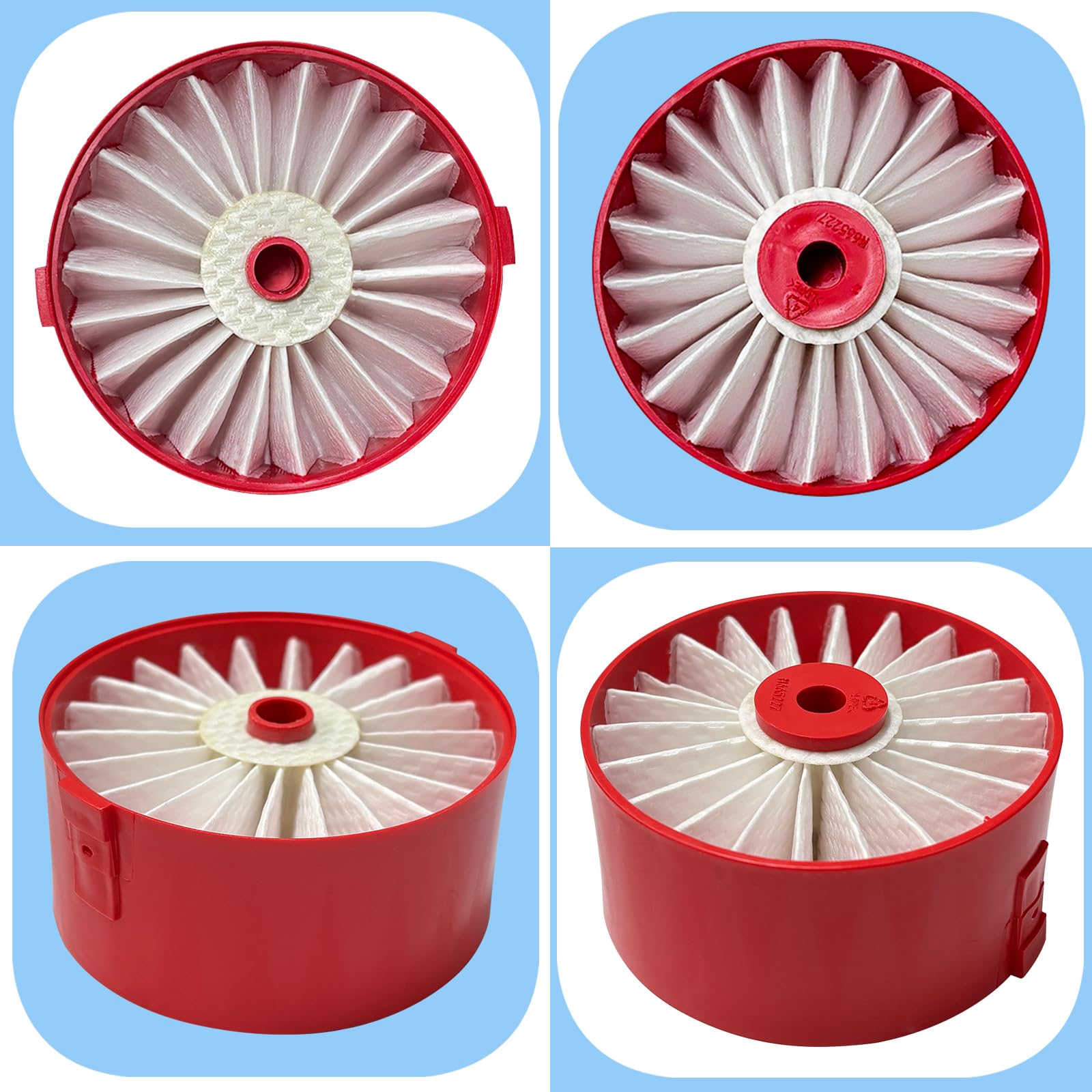 Craftsman V20 Vacuum Filters - 4 Pack -5 Craftsman V20 Vacuum Filters - 4 Pack -5