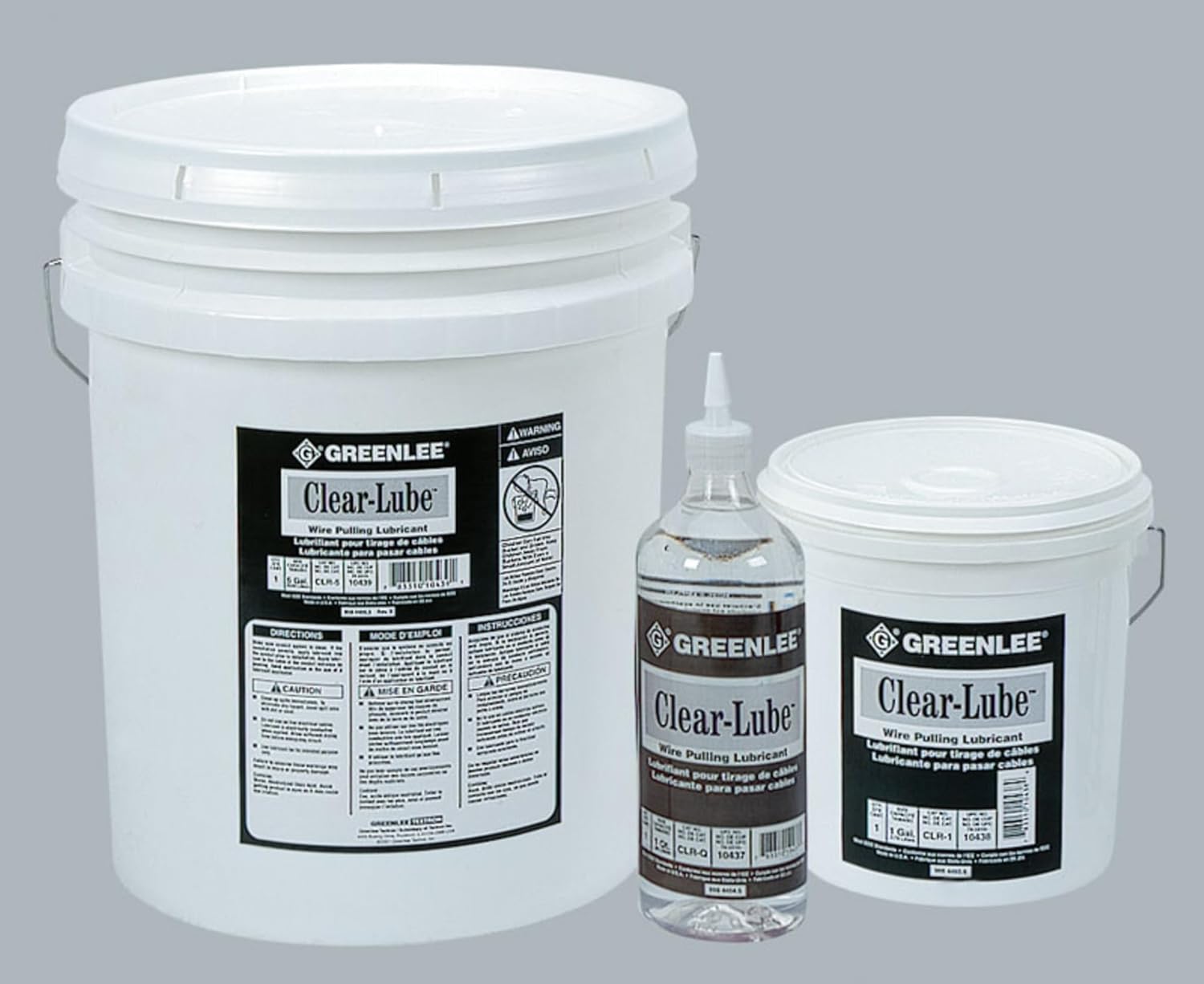 Greenlee - Lube,Cable-Clear 5-Gallon, Pulling (CLR-5)