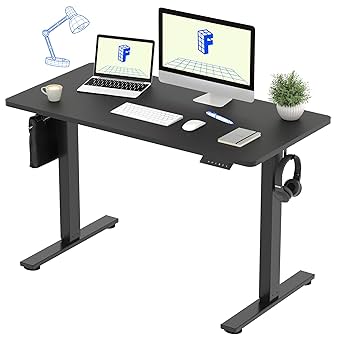 FLEXISPOT スタンディング 電動式昇降デスク 高さ調節 パソコンデスク Amazon | FLEXISPOT 電動式スタンディングデスク(幅120×奥行60