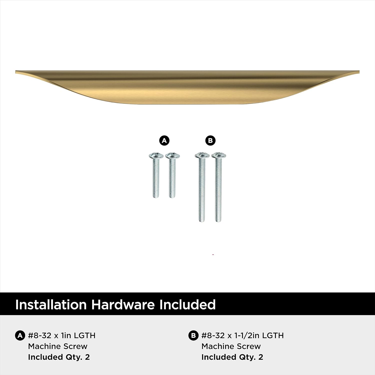 Amerock Current 6-5/16 inch (160mm) Center-to-Center Champagne Bronze Cabinet Pull - 25 Pack