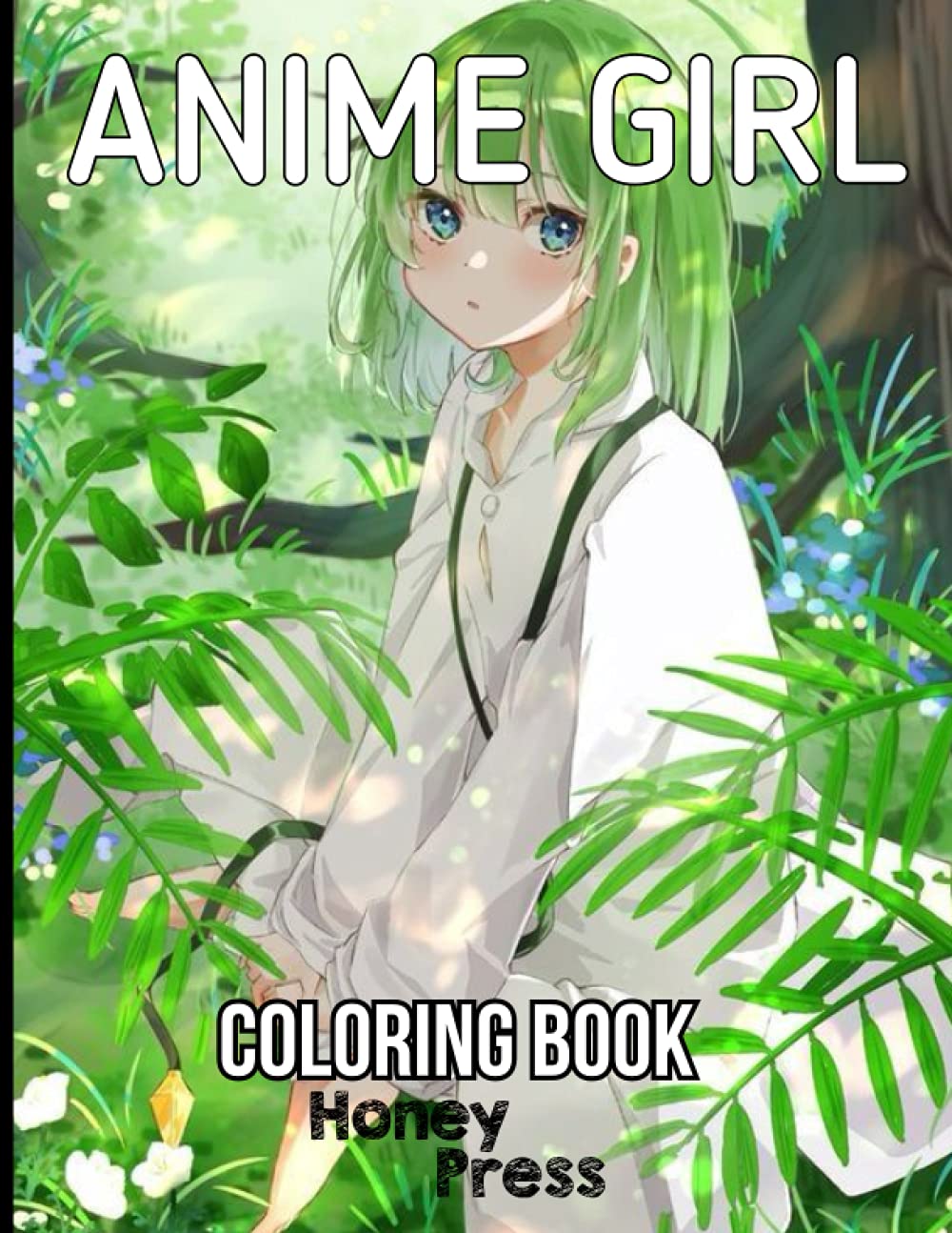 Buy Anime Girl Coloring Book An Adult 50 Beautiful Coloring Page with