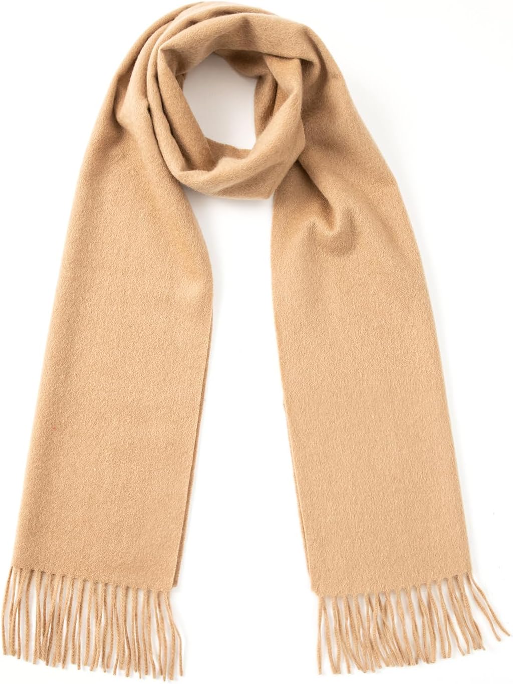 Villand Pure 100% Cashmere Scarf with Fringed Edges, Ultra Soft Large Cashmere Shawl Wrap for Women and Men - Image 3