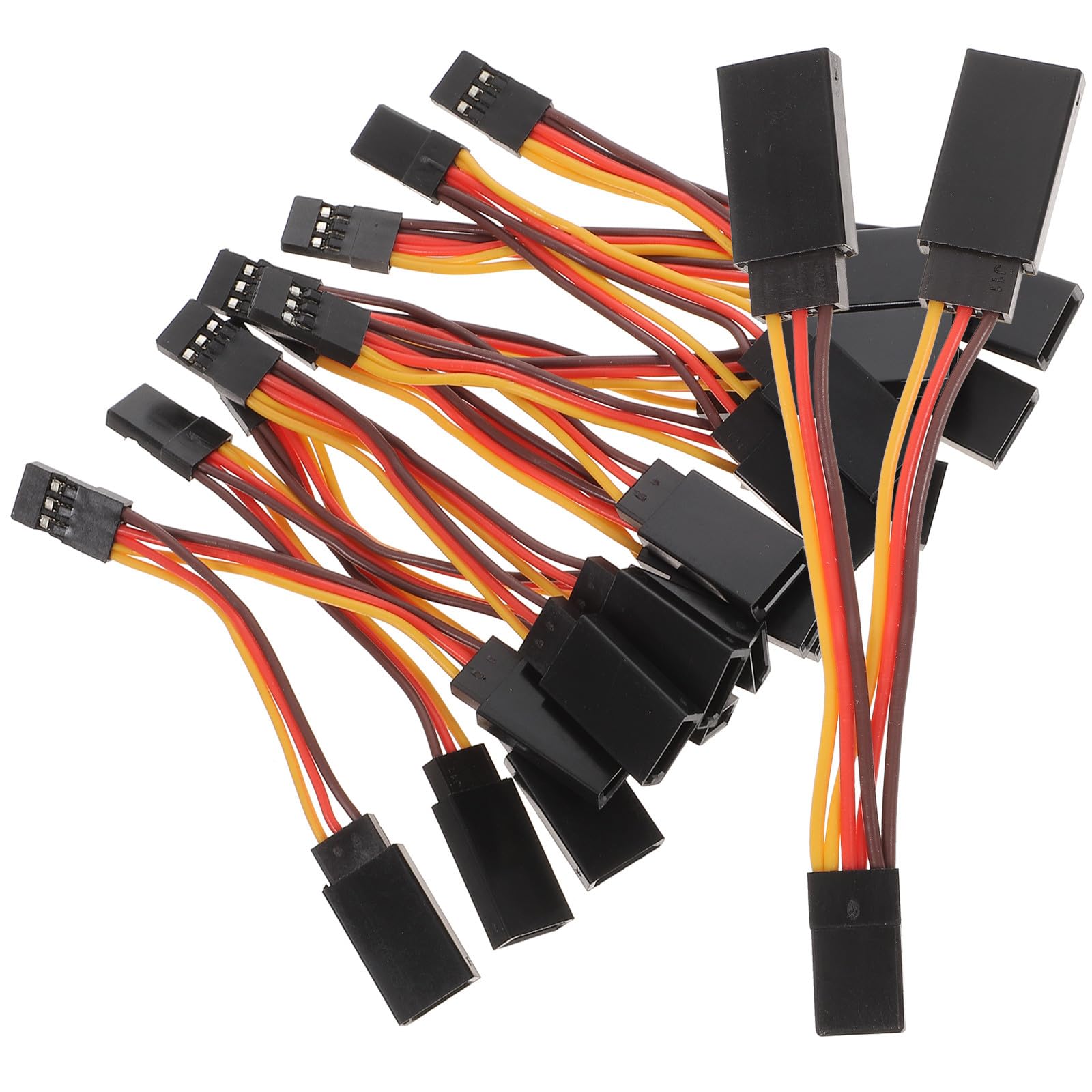 Cable de extensión servo RC de 5 cm macho a hembra con 30 núcleos para coches y helicópteros 8