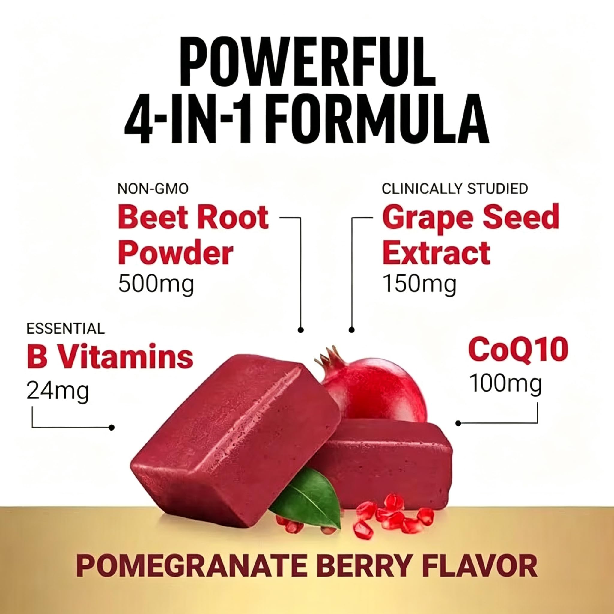 Remolacha, apoya antioxidantes, circulación y energía, salud del corazón