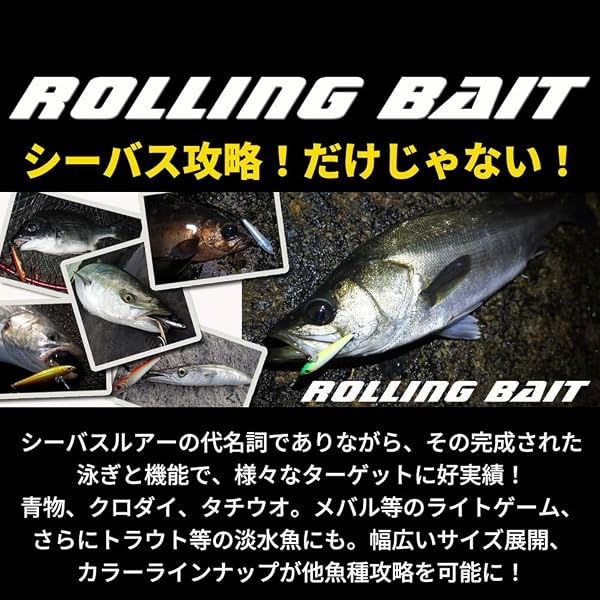 タックルハウス(TackleHouse) バイブレーション R.D.C ローリングベイト シンキング RB ルアー - 5