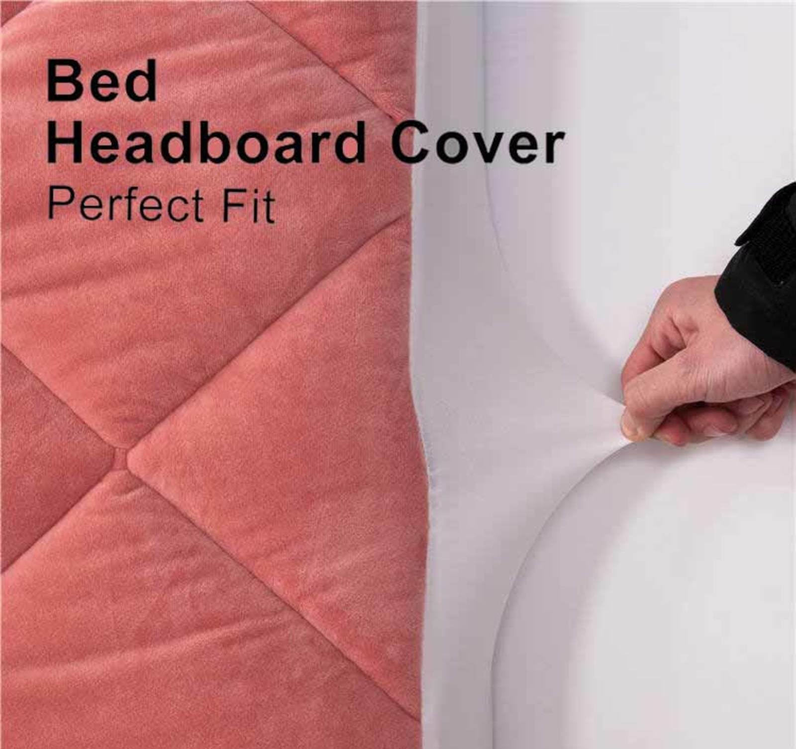 Copritestiera Letto Copertura/Copri Testata Letto Matrimoniale/Singolo Imbottito Schienale Cuscino Spalliera Per Letto Divano Velluto Imbottito Anticollisione Protezione Fodera ,champagne-150cm