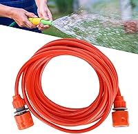 Vista 6 de Manguera de jardín de 6M, manguera flexible ligera sin torceduras, a prueba de heladas, manguera flexible a prueba de explosiones para jardín
