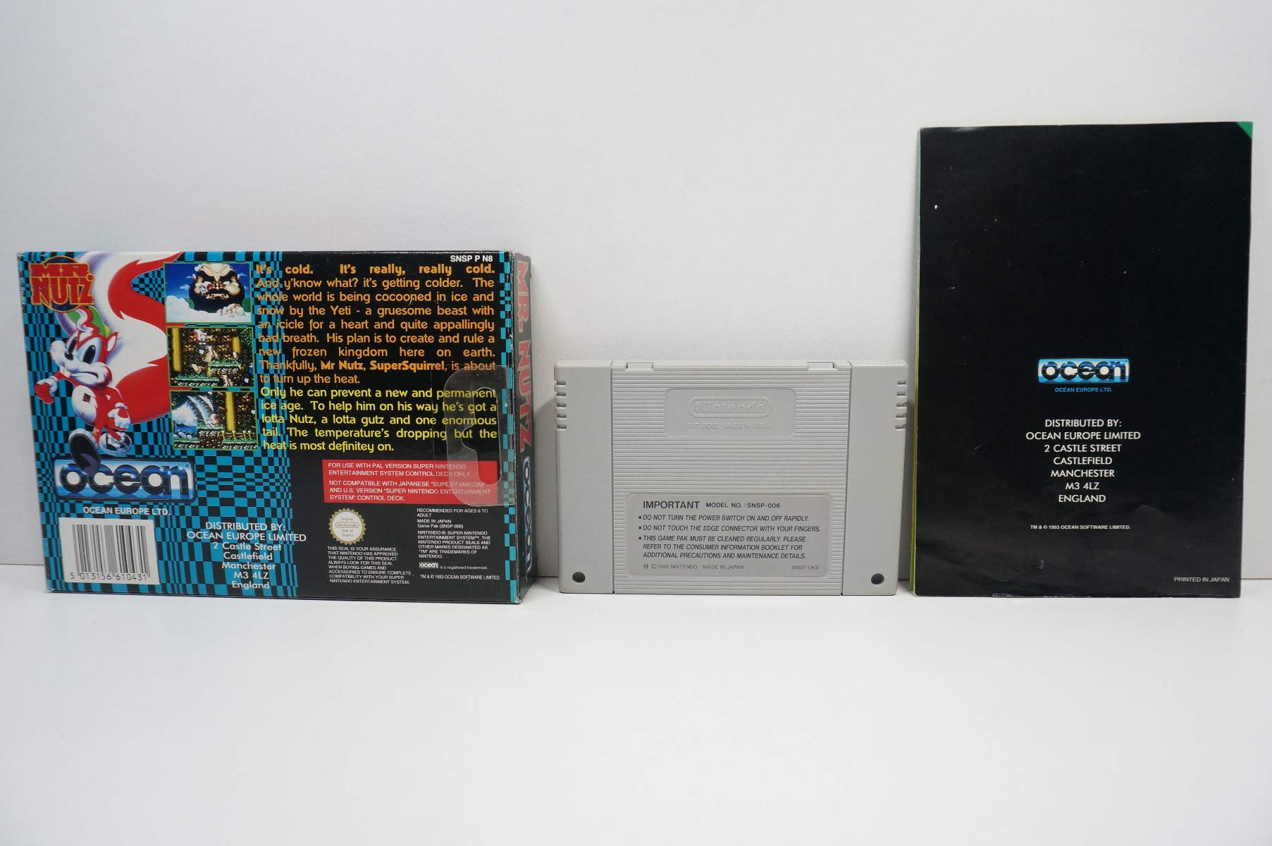 Mr Nutz (Super Nintendo) (SNES) [import anglais]
