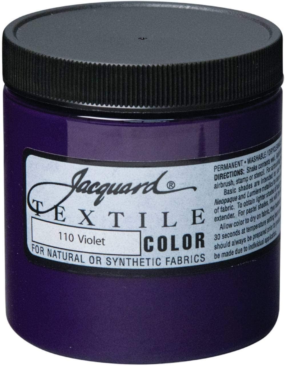 Jacquard Fabric Paint for Clothes 8 Oz Textile Color