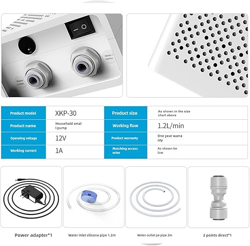 Miniatura 3 de FAMKIT Sistema de bomba de dispensador de agua embotellada, bomba de agua embotellada de una sola entrada dispensadora de agua eléctrica de flujo de