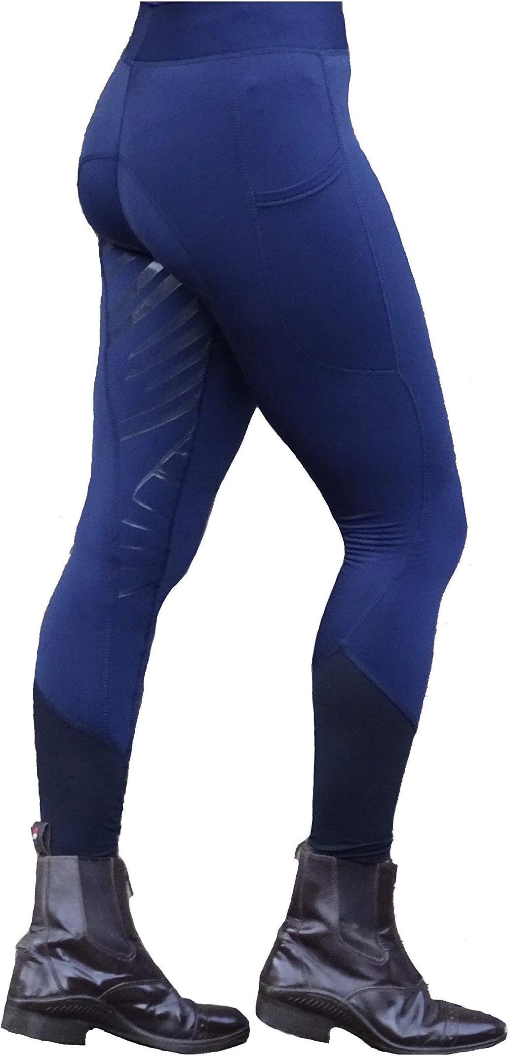 Equestrian Ladies Silicone Grip Soft Horse Riding/Gym/Yoga Leggings Tights Breeches Equine