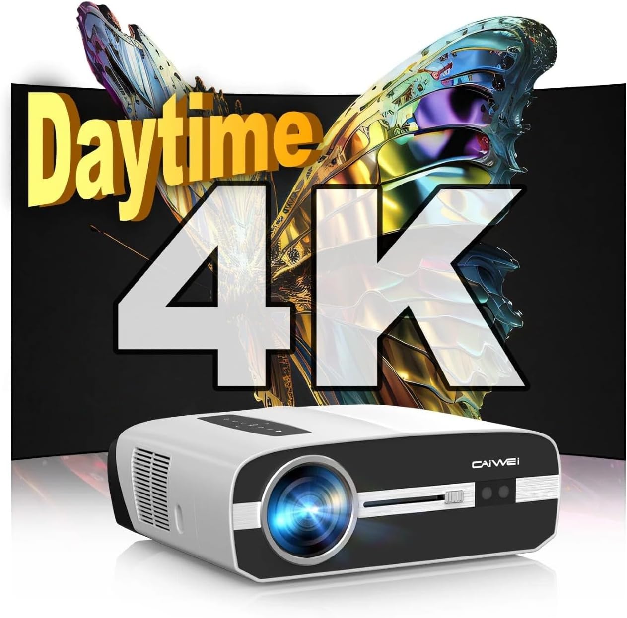 4K Office Smart Projector and Screen...