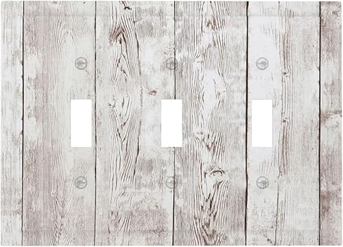 Miniatura 64 de Cubiertas Decorativas para Tomacorrientes Boho Floral Beige Flor y Hoja Botánico 1 Gang Interruptor de Luz Dúplex Placa Cubierta Placas de Boho