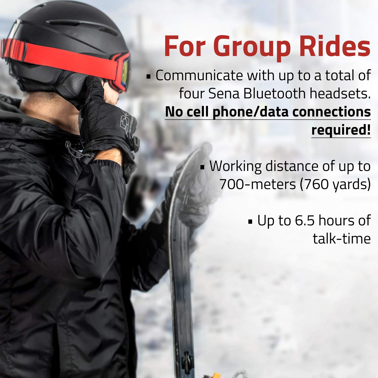 Sena Snowtalk 2 - Universal Bluetooth 