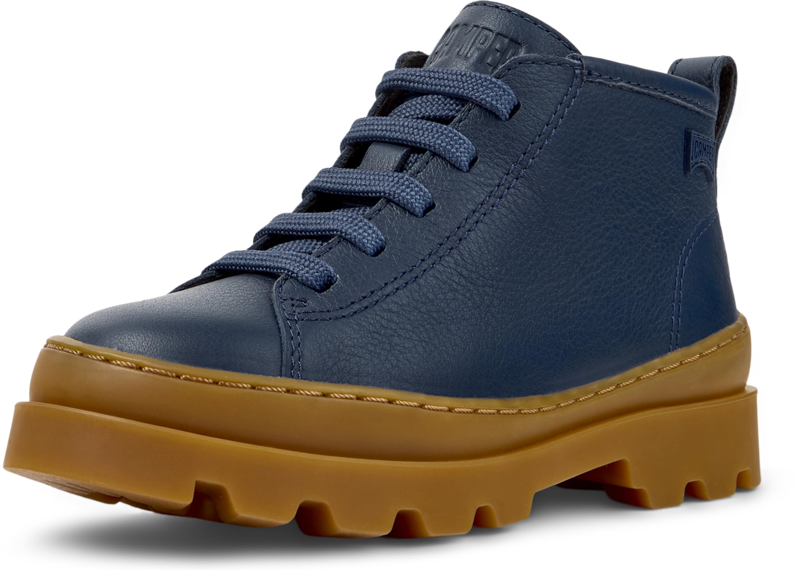 Camper Brutus K900370 Lace Up Bootie, Dark Blue 006, 31 EU, Dark Blue 006, 12.5 UK Child