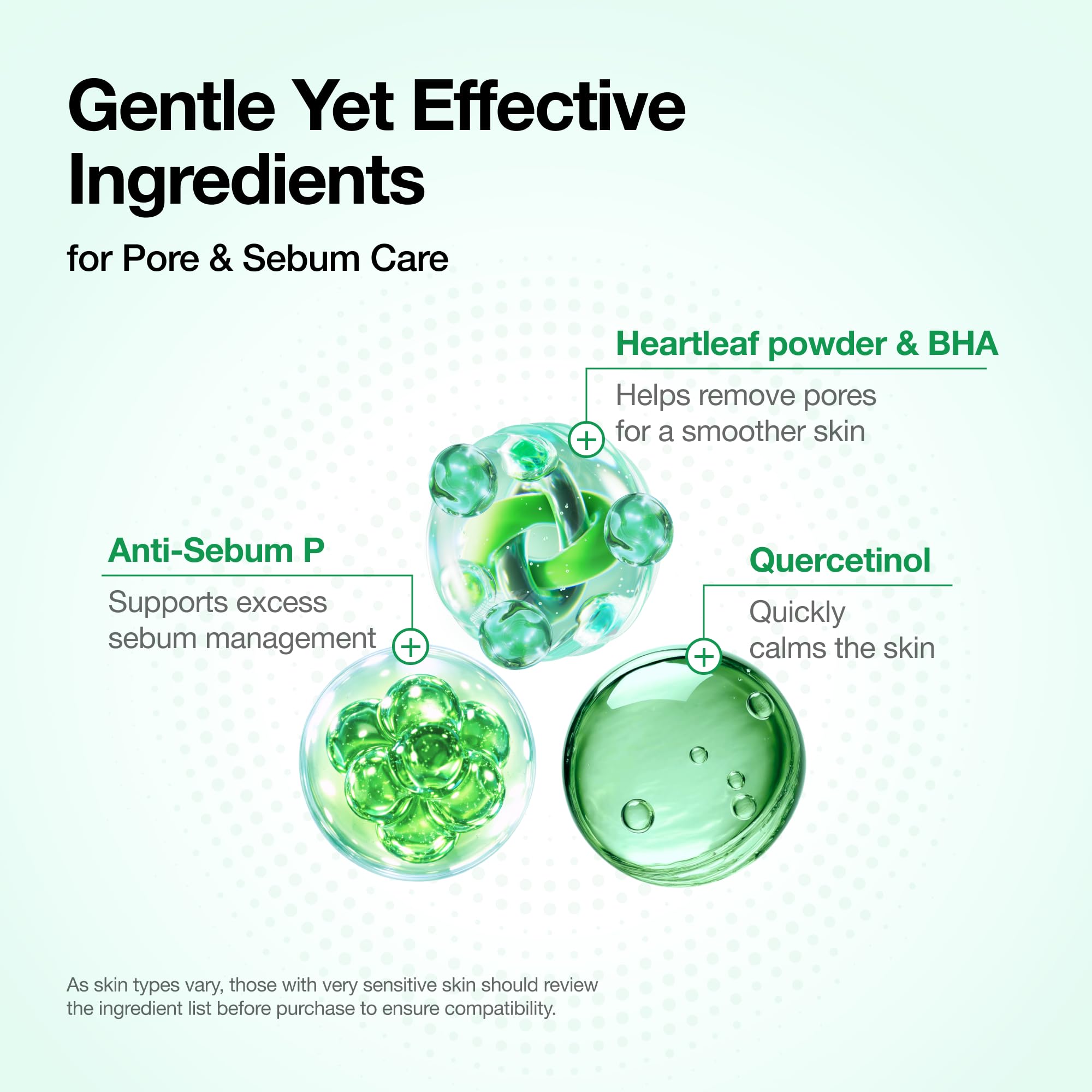 Anua Heartleaf Quercetinol Pore Deep Cleansing Foam, Face wash for Pore Refining Cleanser, Hydrating Daily Facial Cleanser For Double Cleansing, Gentle Foaming with BHA, Korean Skincare, 5.07 fl.oz.