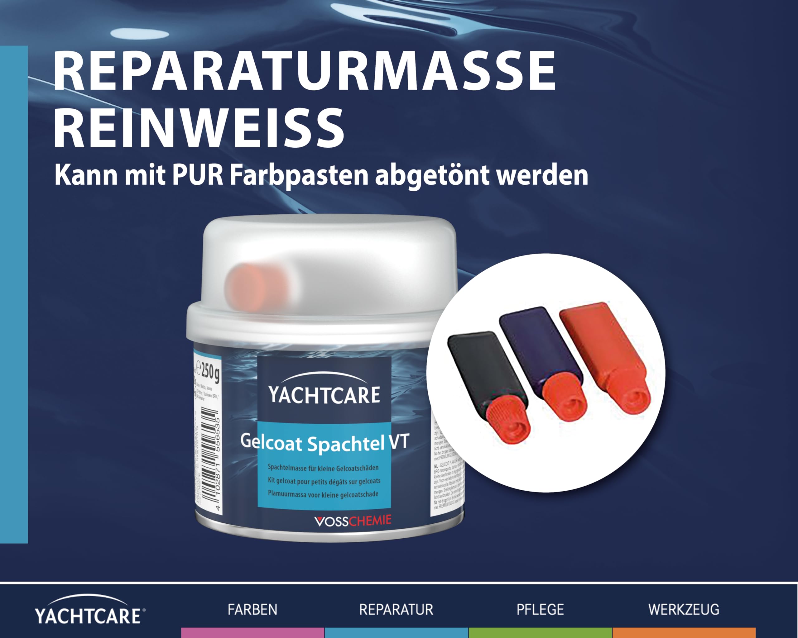 Yacht Care YP-21 Gel Coat Espátula VT