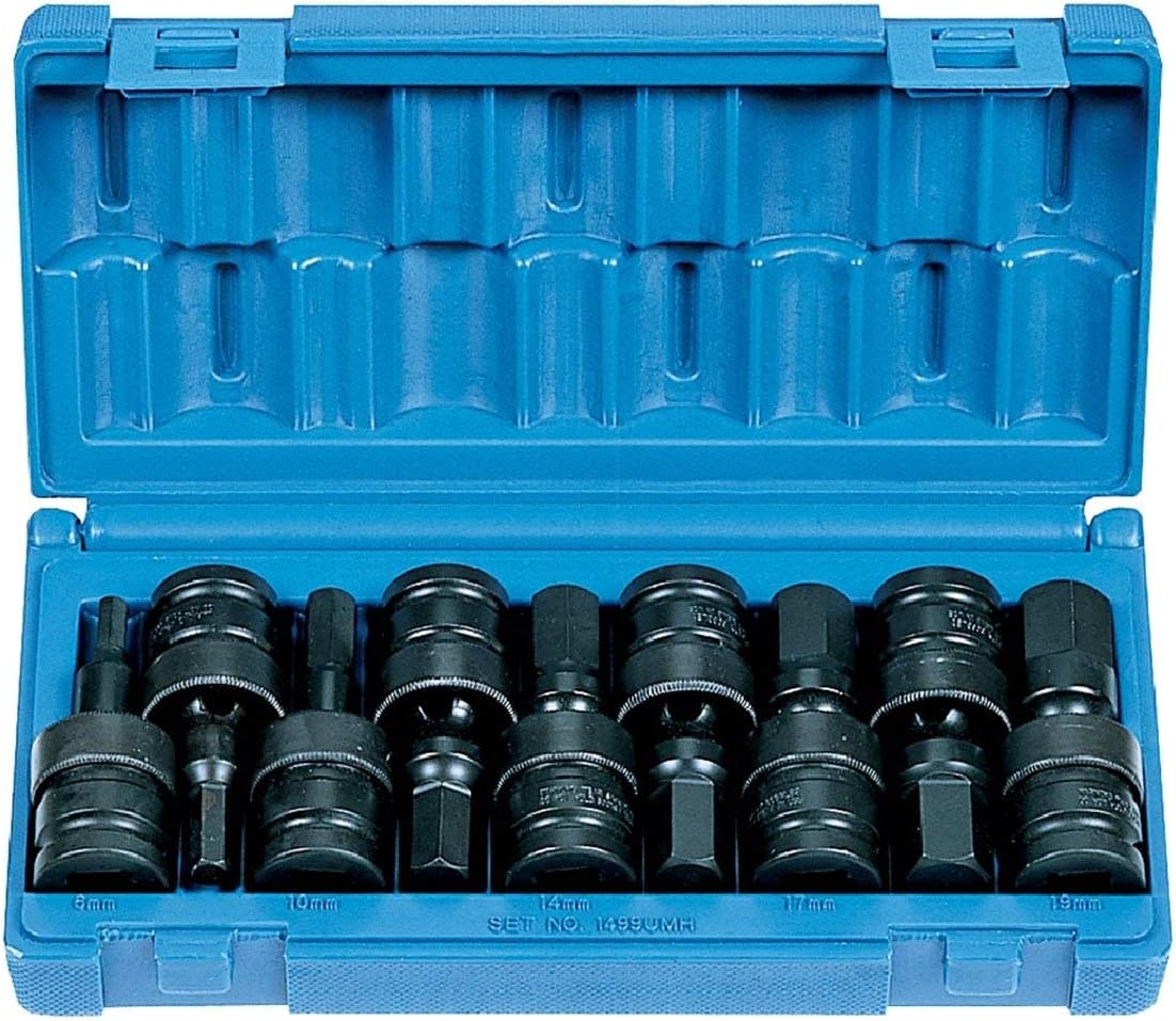 Grey Pneumatic 1499UMH Impact Socket Set
