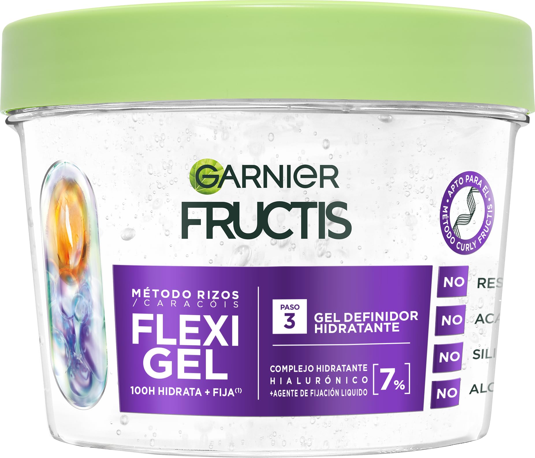 Garnier Fructis Trattamento Gel Metodo Riccioli 370ml