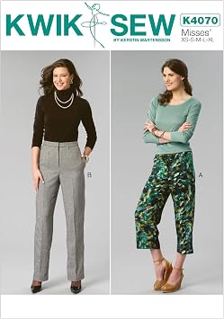KWIK-SEW PATTERNS K4070 Misses Pants