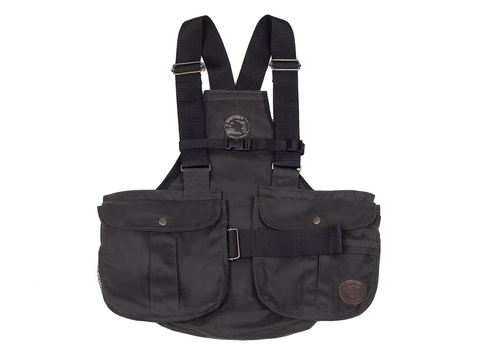 Mystique® Dummyweste Trainer braun gewachst L