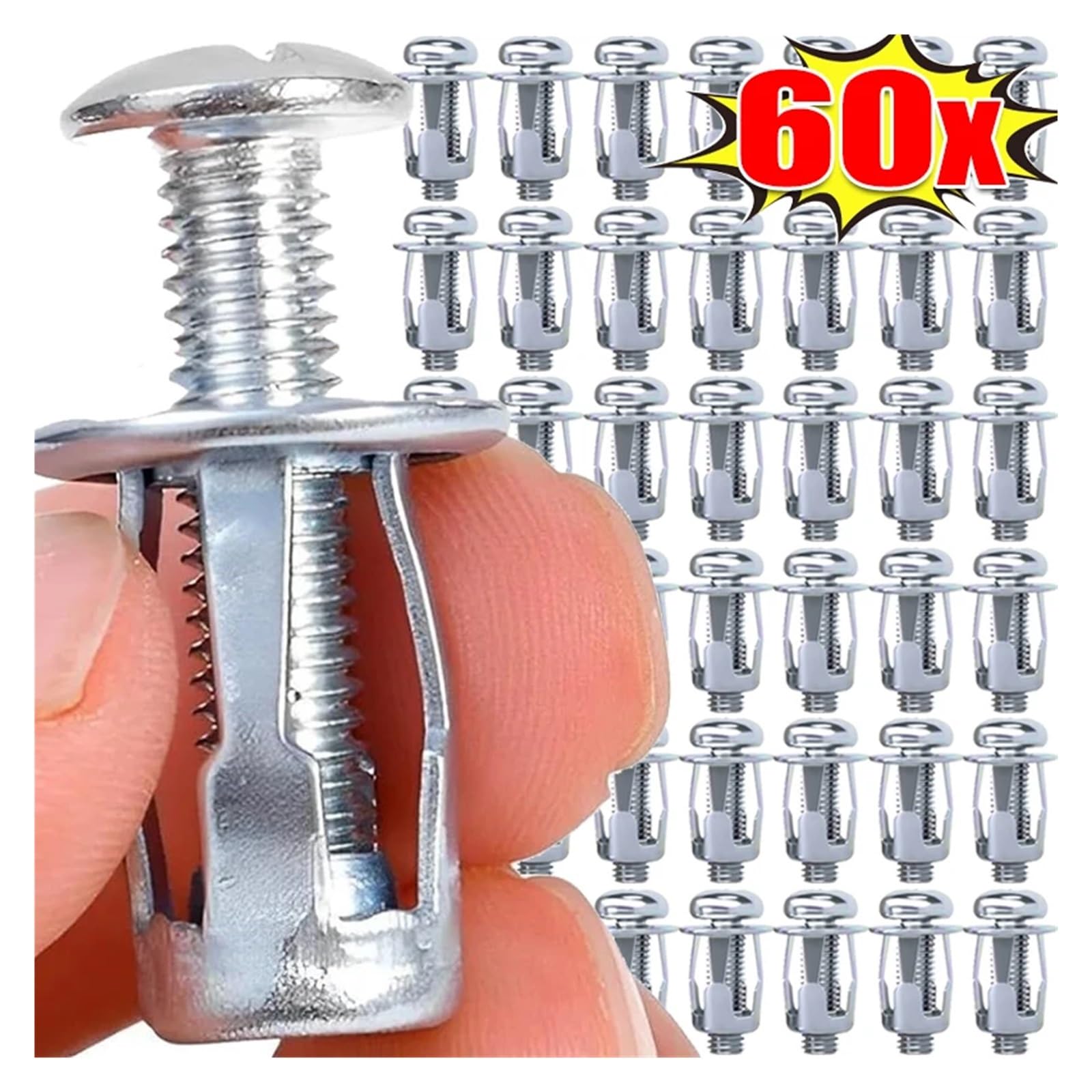 M4/M5/M6 Metal płatek Nitownica Nakrętka Rozprężna Kotwy Rozprężne