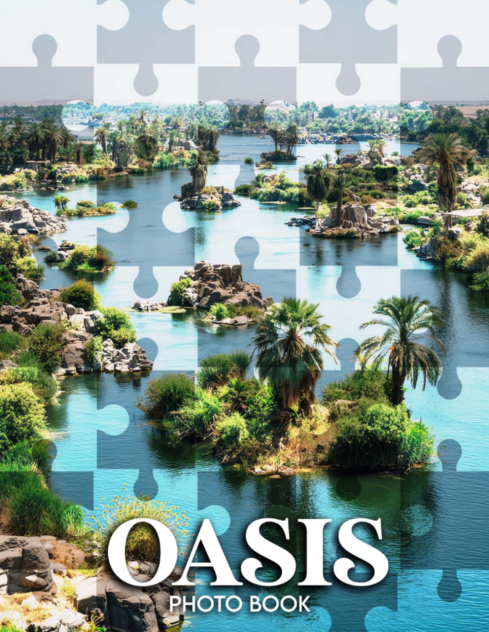 Oasis Photo Book: 40 Images Unveiling The Serene Beauty And Tranquility Of Desert Oases And Palm Tree Paradises