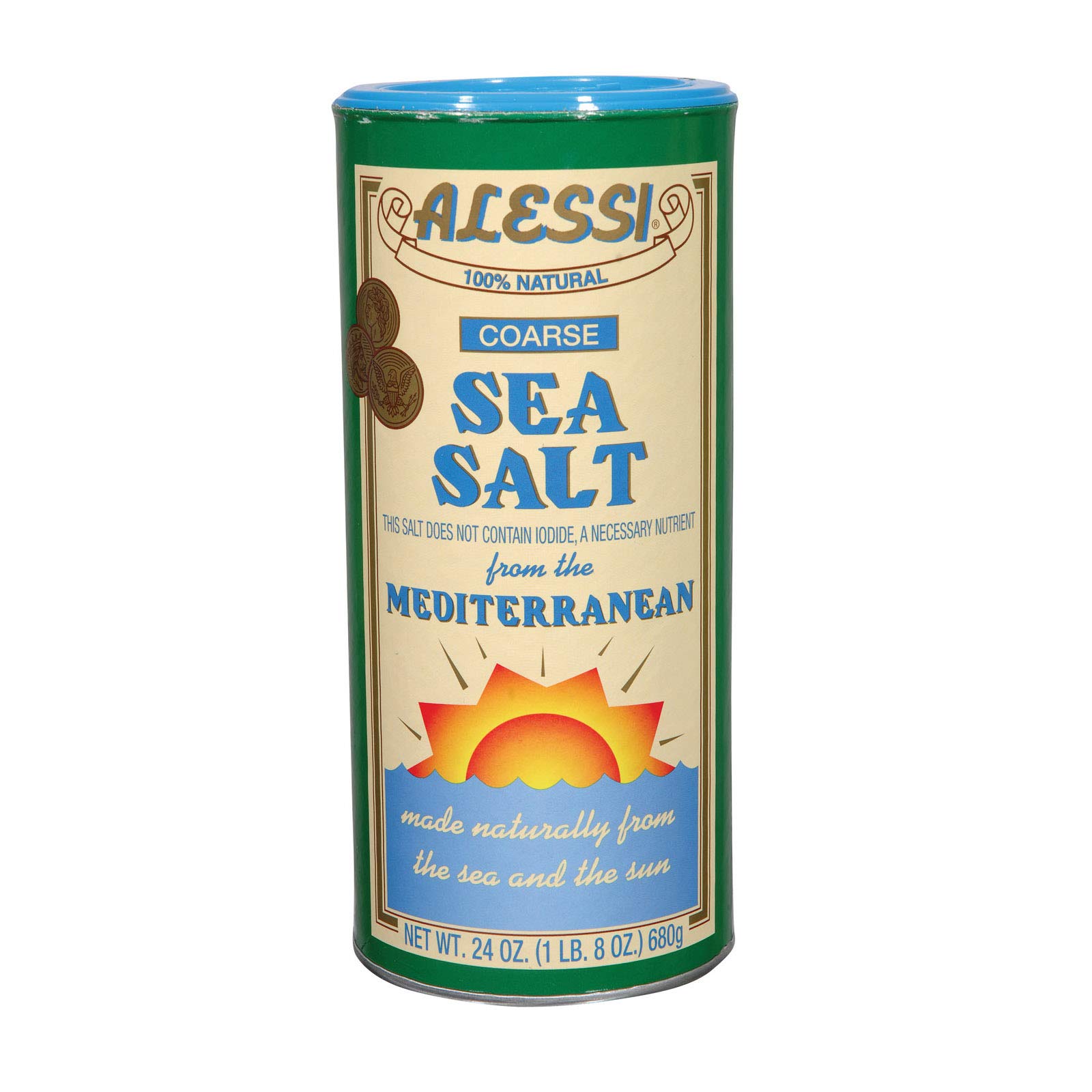 Alessi Sea Salt Coarse, 24 oz