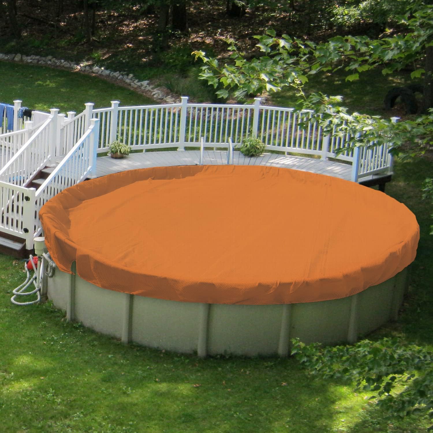 Patio Paradise Round Pool Covers for 17' Above Ground