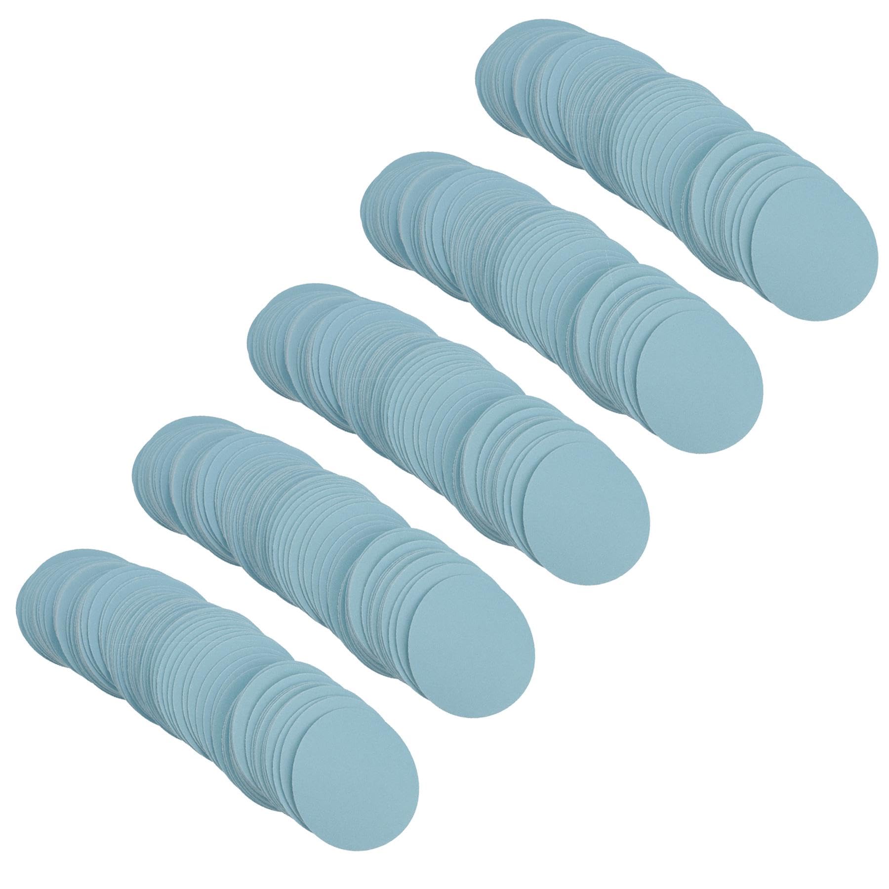 75mm Ceramic Abrasive Sanding Polishing Discs Hook and Loop 400 grit 500pc