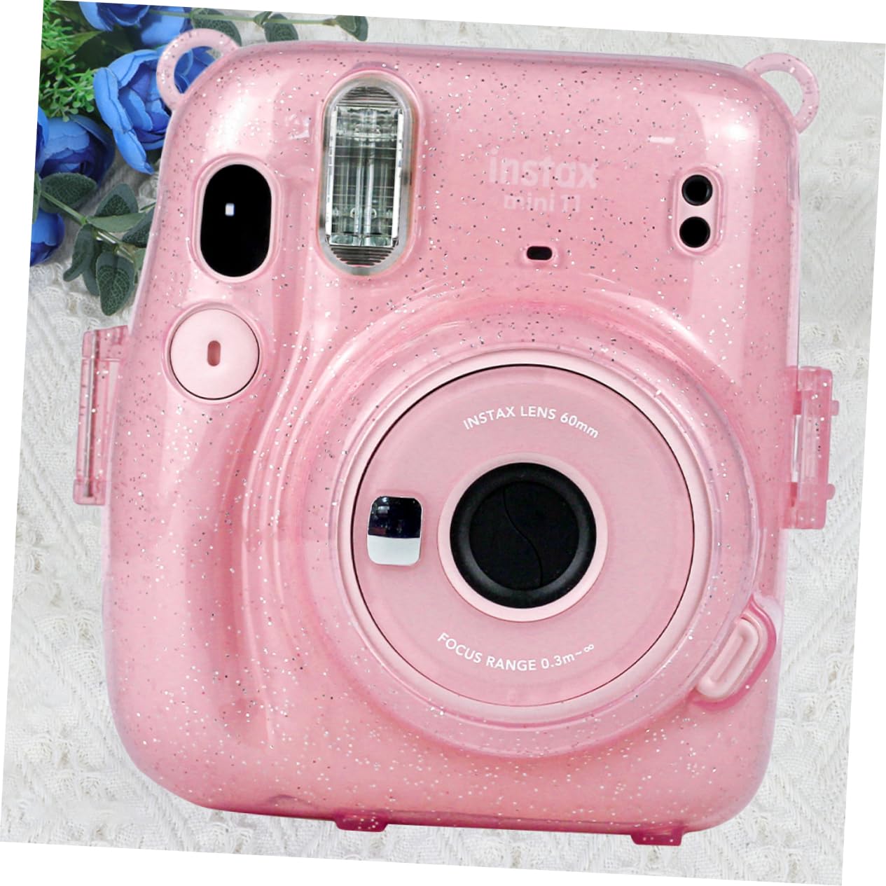Gadpiparty Custodia Per Fotocamera Da 3 Pezzi Borsa Per Fotocamera Per Mini11 Fotocamera Istantanea Custodia Trasparente Custodia Per Fotocamera Antigraffio Custodia Per Fotocamera Per