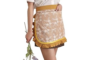 Multi-Purpose Embroidered Apron
