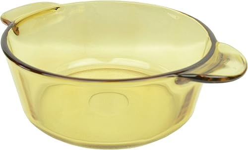 Visions - Cacerola de cristal ámbar para horno