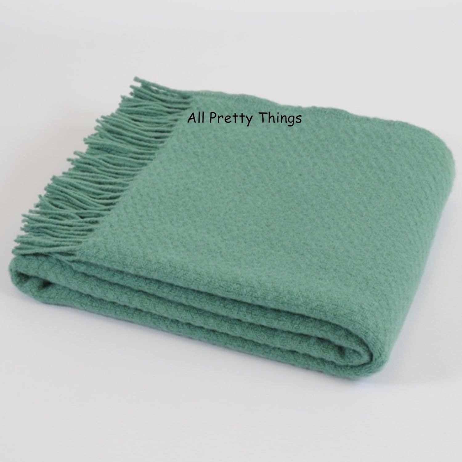 Pure New Wool Knee Rug Cottage Blue Everything Else