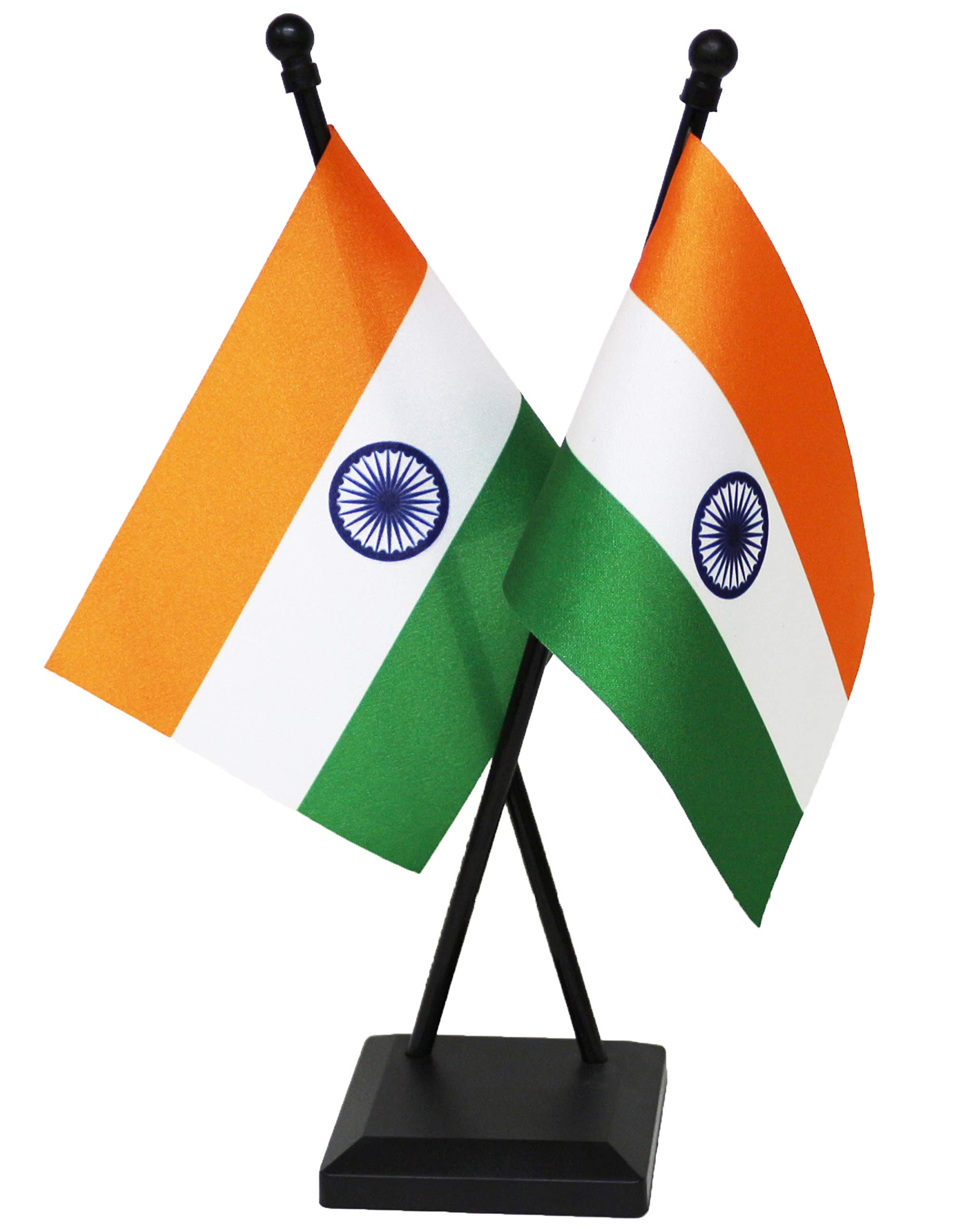 THE FLAG SHOP Miniature Table Flag with Criss Cross Square Base (Black)-picture-10