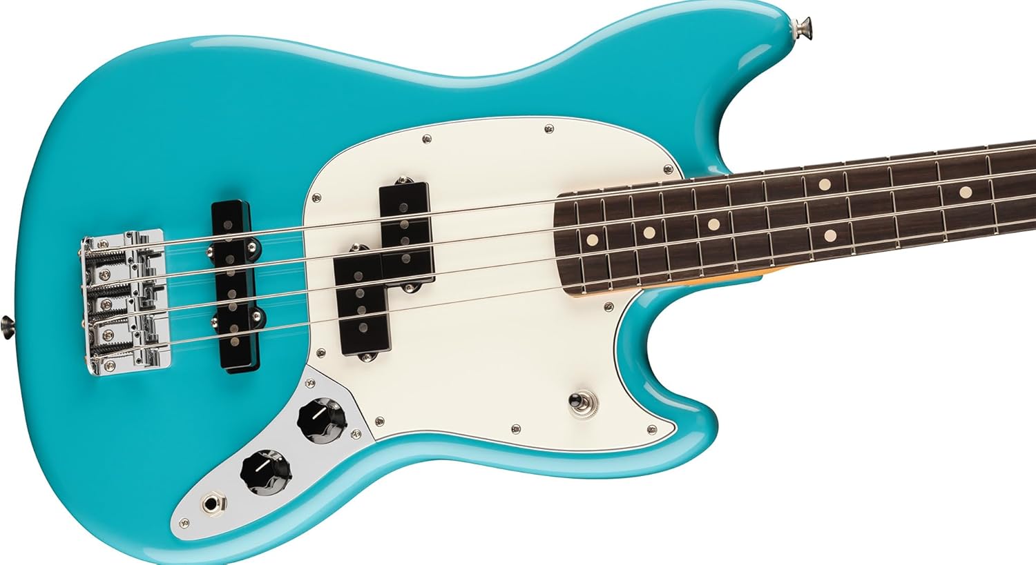 Fender Player II Mustang Bass PJ, Rosewood Fingerboard, Aquatone Blue
