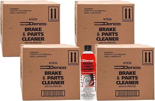 Denco #1930 Brake & Parts Cleaner - 13 OZ Net Wt - 15.3 FL OZ - 12 to 88 Pack (48)