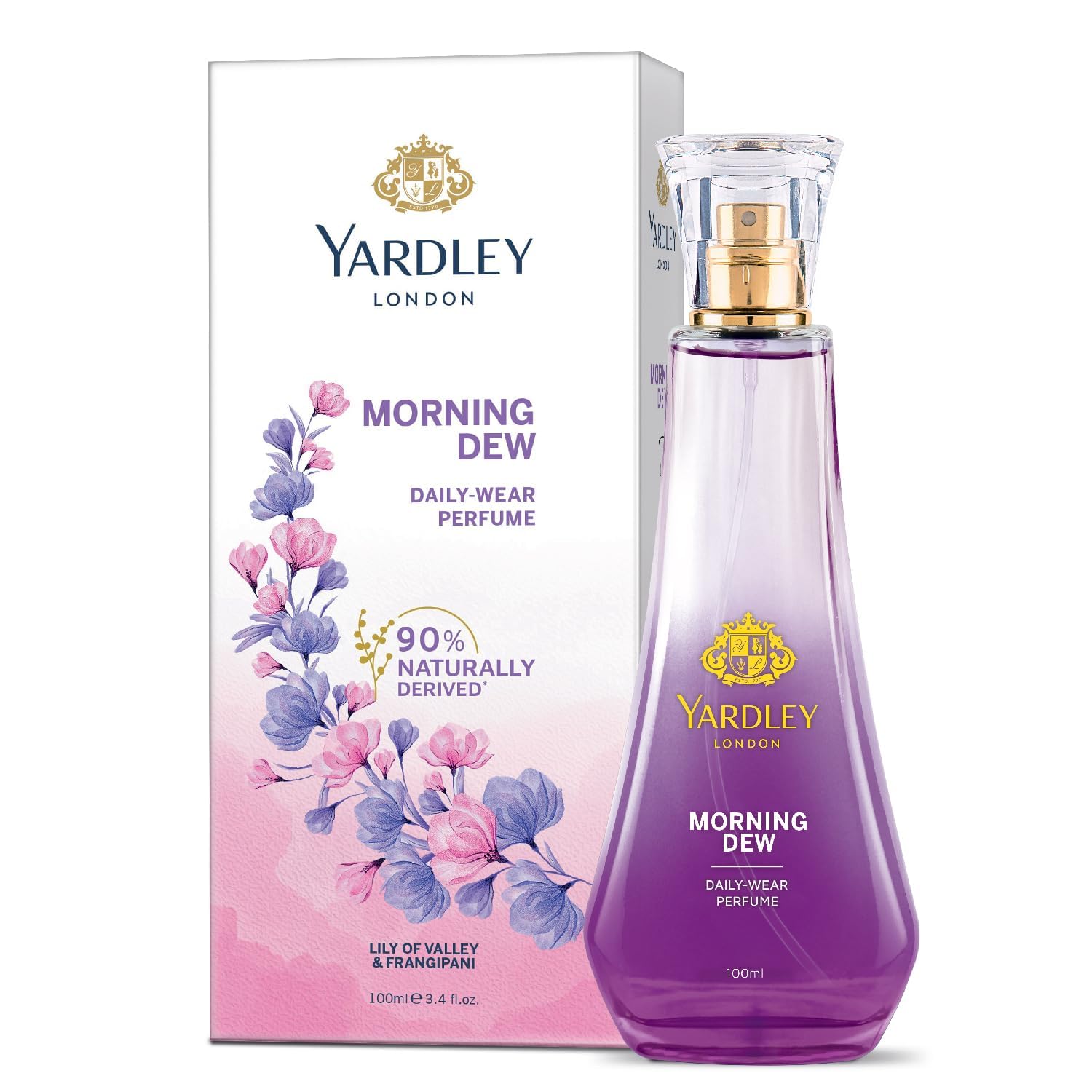 Smart Class Premium Morning Dew Eau De Toilette for Women | Fresh Floral Fragrance with Lily of the Valley & Frangipani | 90% Naturally Derived Perfume Spray | Long Lasting | 100ml-picture-47