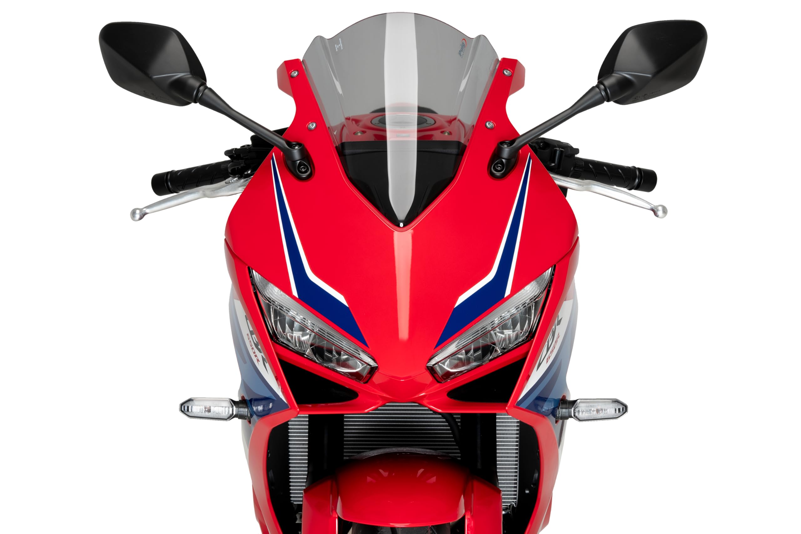 Puig スモークスクリーン　CBR650R RH3 2019年〜 Puig Z-Racing Windscreen Honda CBR650R 2019-2023 - RevZilla