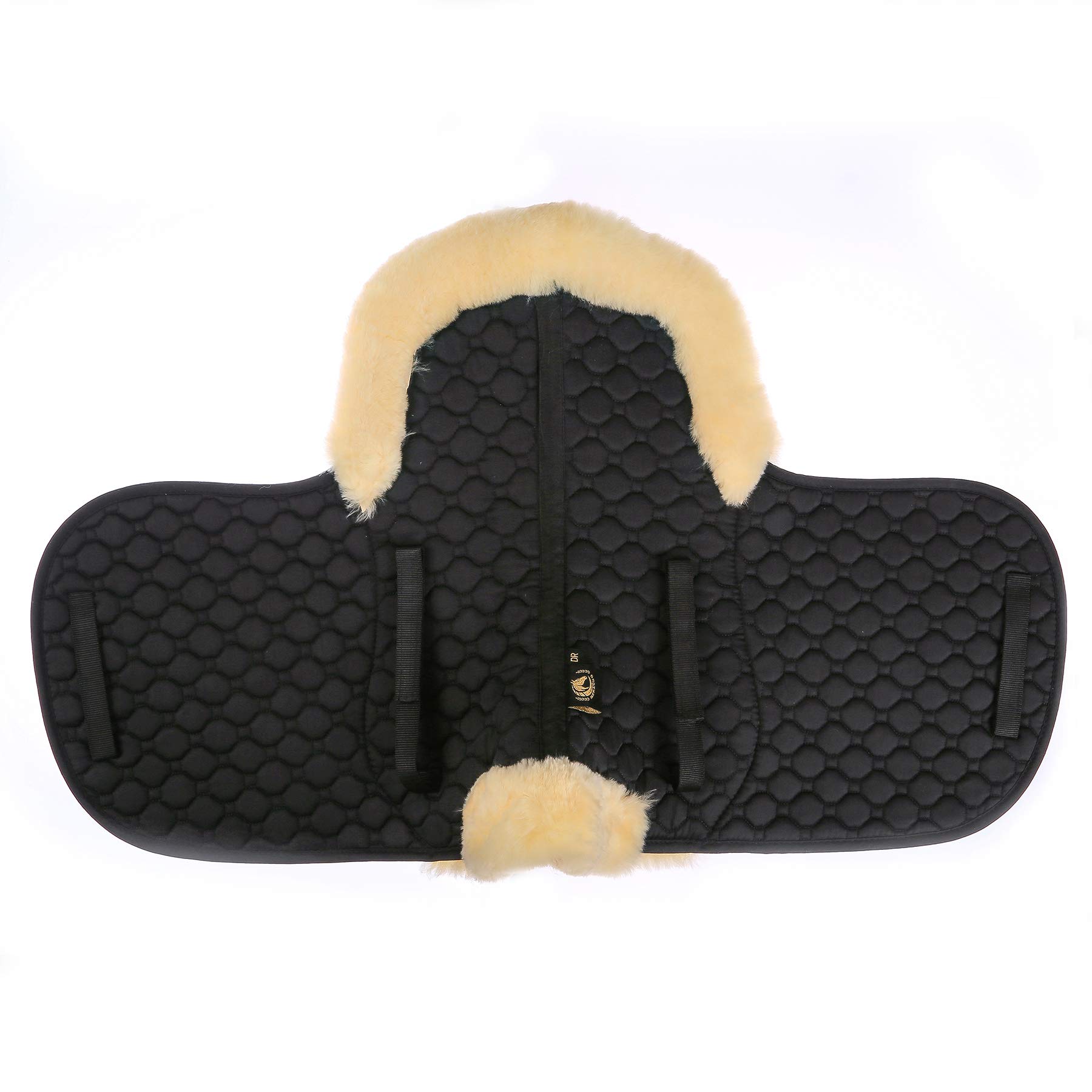 Lamb Skin GP/Jumping Half Lined numnah – Peau d'agneau de selle