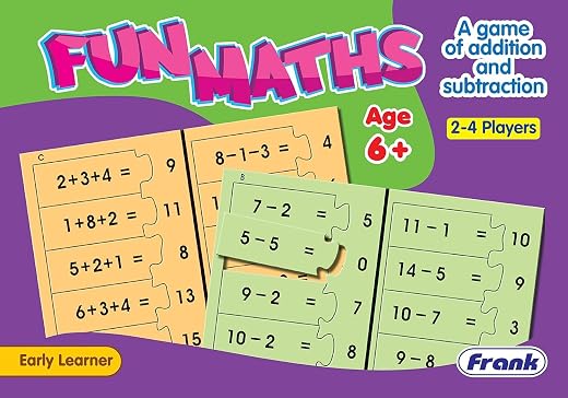 Frank Fun Maths Jigsaw Puzzle for Kids | Fun and Challenging Educational Toys | Brain Booster Kids Games for Focus & Memor...