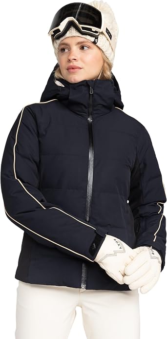 Roxy Womens Snowblizzard Ski Jacket 15K Waterproof, Hydrosmart Collar, PFAS Free