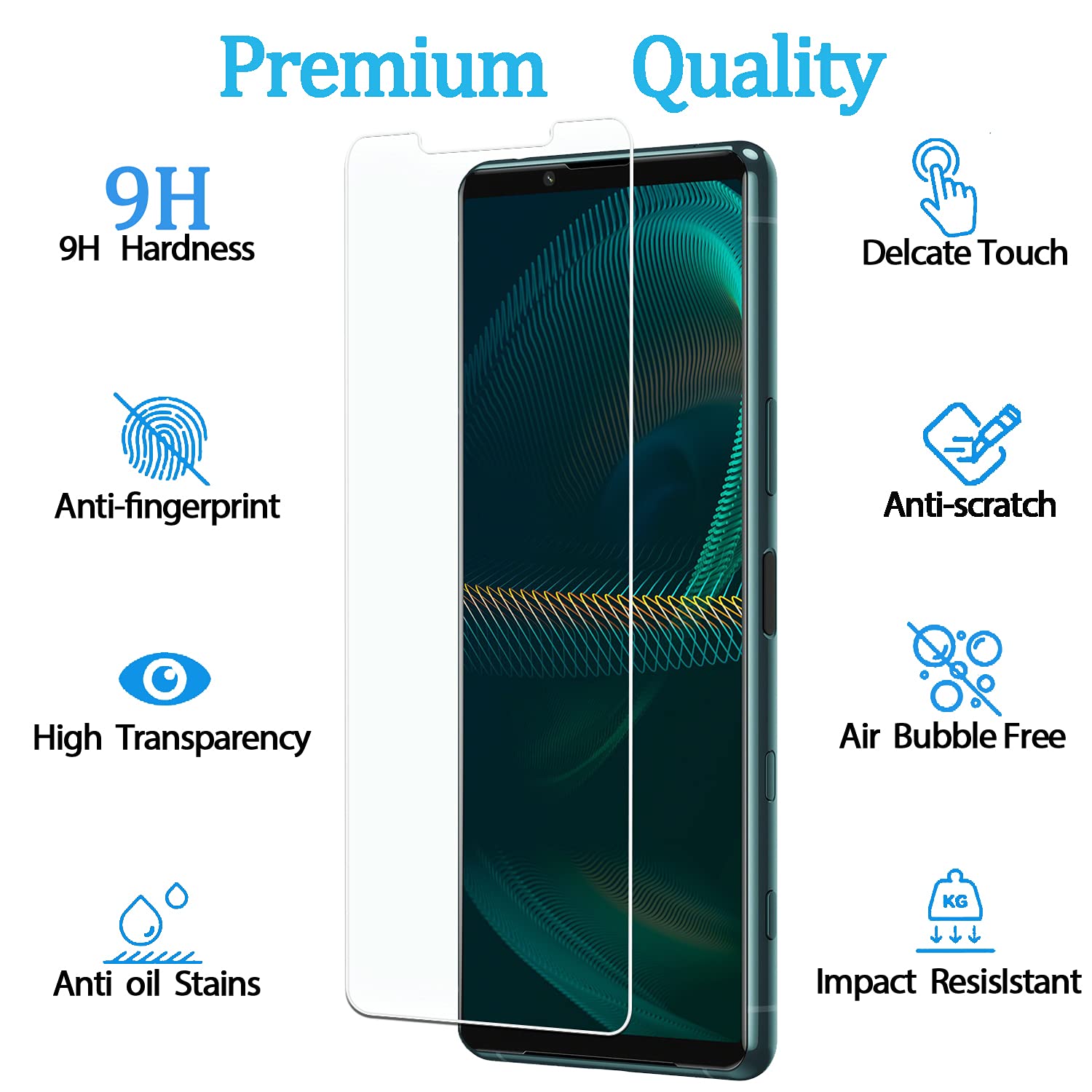 Proteggi schermo modello Per Sony Xperia E5 per cellulari e