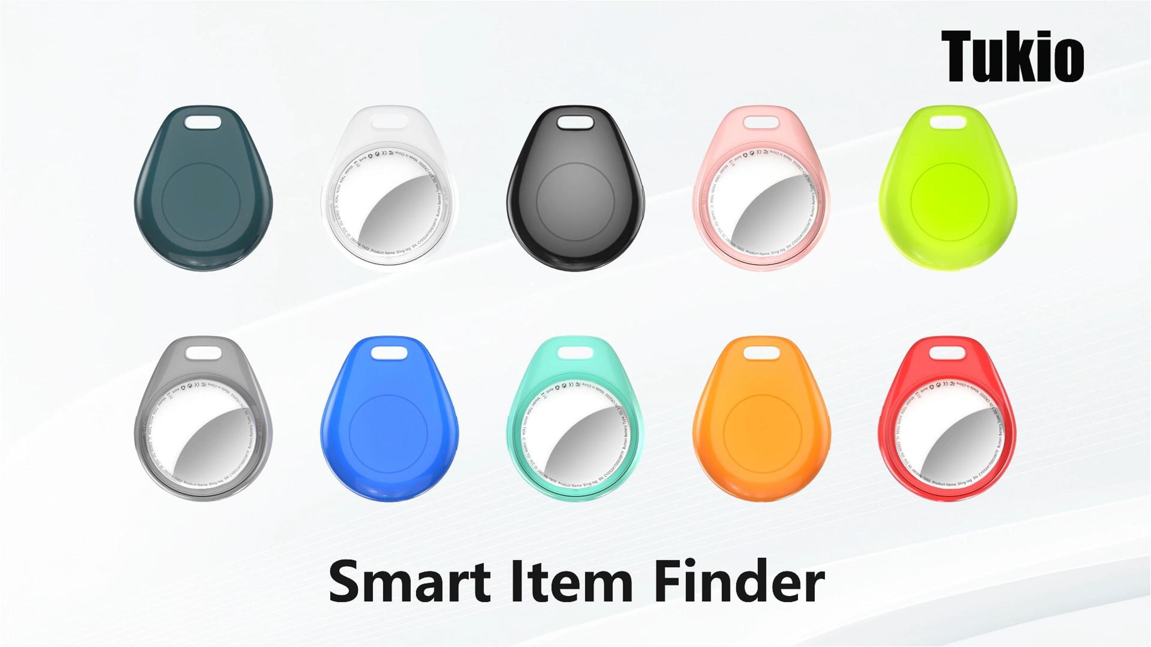 Amazon.com: [iOS Only] Tukio Air Tracker Tags 4 Pack Black, [Apple